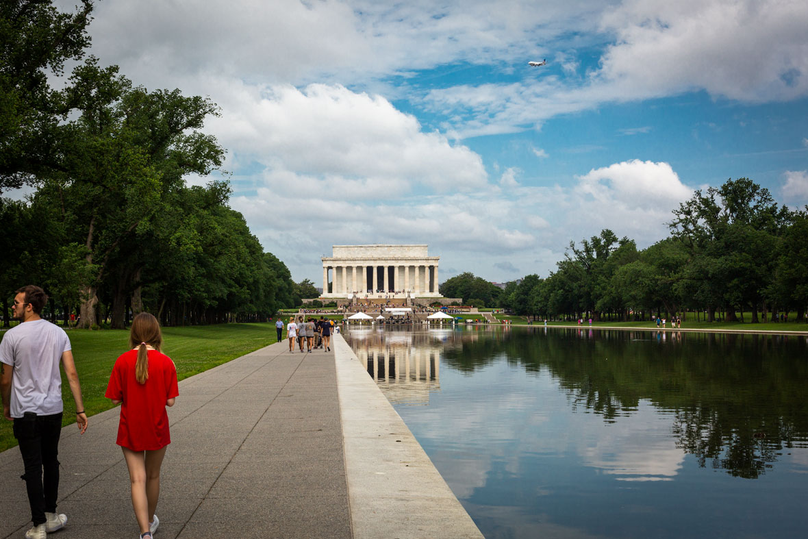 National Mall Lincoln Memorial Washington DC